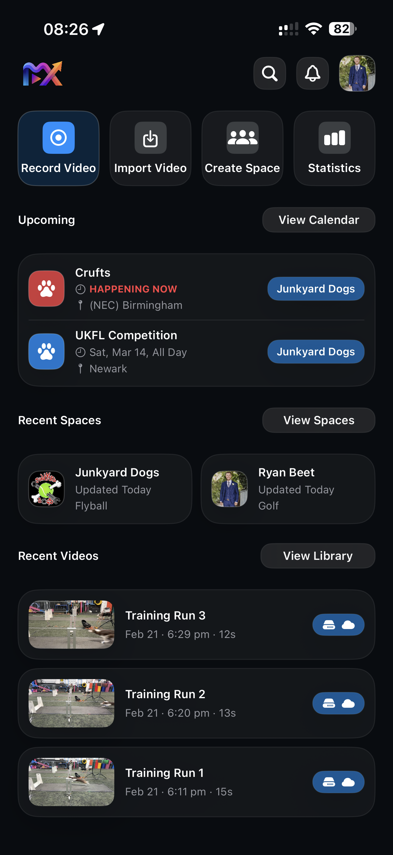 MotionXY app screenshot